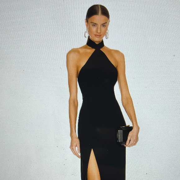 revolve black tie dress The Perfect Little Black Dress main image 1